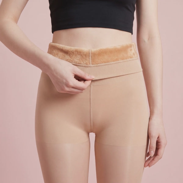 Sheerly tights high shaping waistband